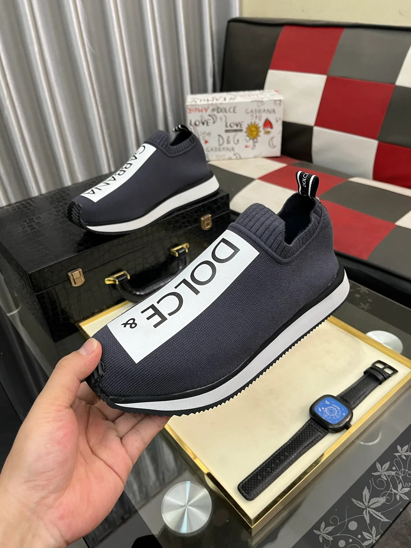 Men's men's shoes 💰420⌚️⌚️【DG～】couple casual shoes 2025z cabinet sales simultaneously 🔶Size: 35-46#️⃣ 🔷8 colors🔜The upper is made of multi-material splicing➕Mesh lining, comfortable and breathable, sole: original comfortable and wear-resistant outsole, ⚠️real thing📱photographed🎬real thing is better📢📢📢